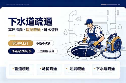 桐城下水道疏通